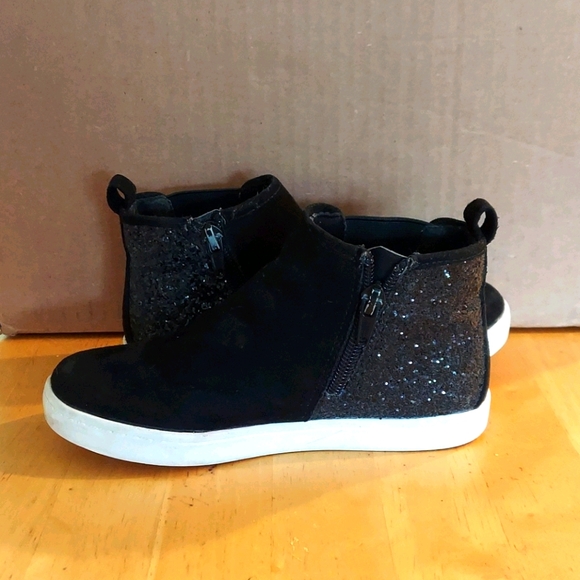 Report Sonny High Top Black Glitter Sneakers, 13 - Picture 2 of 5